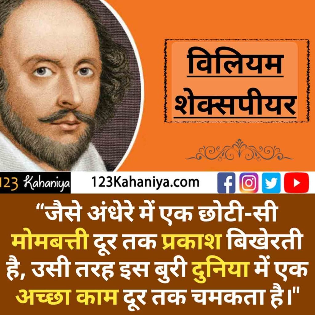 विलियम शेक्सपियर के Best Quotes with Images