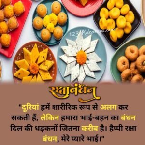 Rakhi day quotes in Hindi